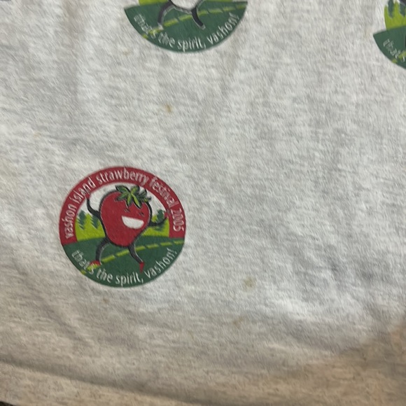 Vintage 2004 Y2K Vashon Island Strawberry Festival Shirt Men’s Size XL - Picture 6 of 7